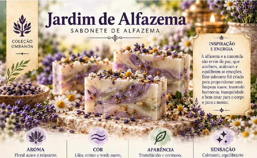 Sabonete Jardim de Alfazema
