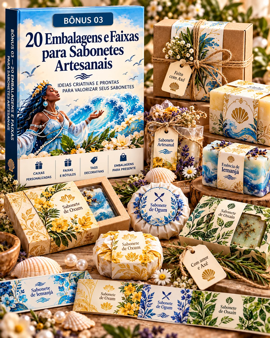 Bônus 20 Embalagens e Faixas
